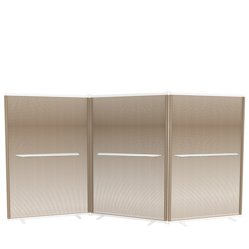 Screen with Shelves (Set of 3)