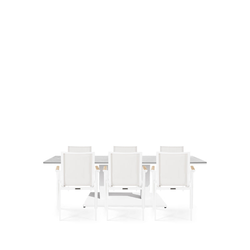 Aspen & Phoenix 6 Seater Dining Set - 200cm Table