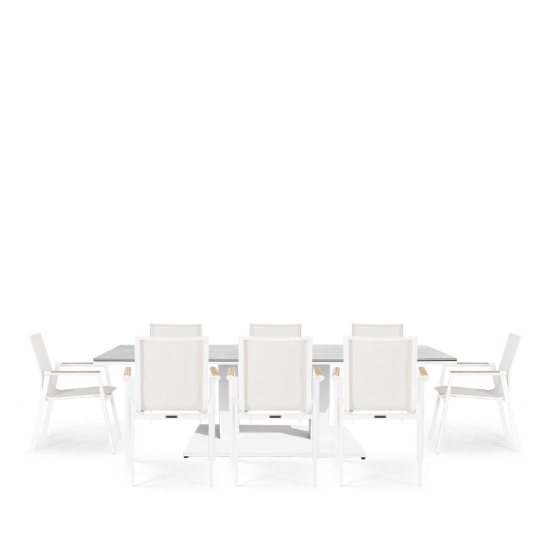 Aspen & Phoenix 8 Seater Dining Set - 200cm Table