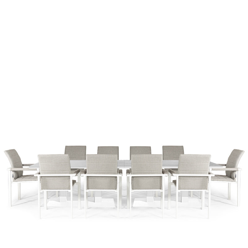 Arabian & Phoenix 10 Seater Dining Set - 200cm Table
