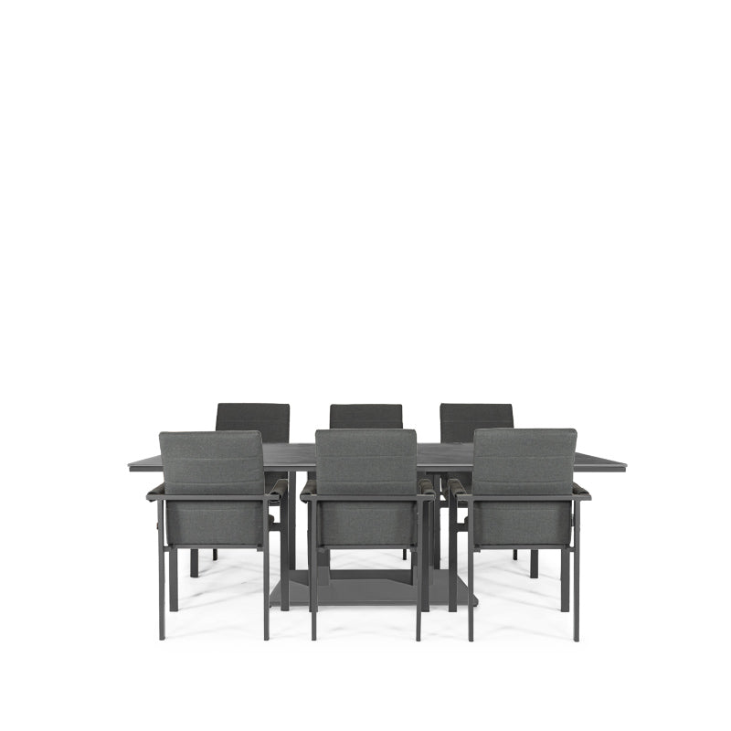 Arabian & Phoenix 6 Seater Dining Set - 200cm Table