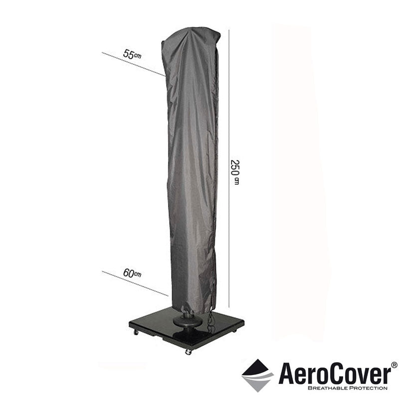 Aero Cantilever Parasol Cover - H 250cm x W 60cm x D 55cm