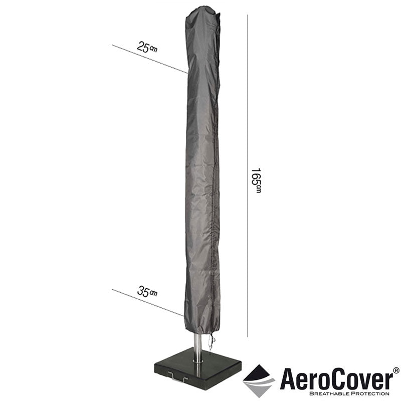 Aero Parasol Cover - H 165cm x W 30cm x D 25cm