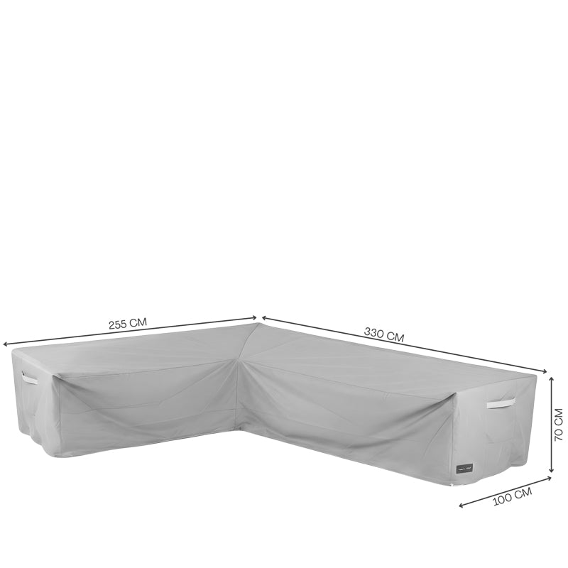 Corner Sofa Set Cover 255x330x100cm Right