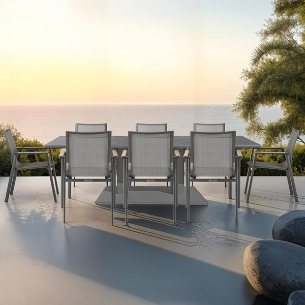Aspen & Phoenix 8 Seater Dining Set - 200cm Table