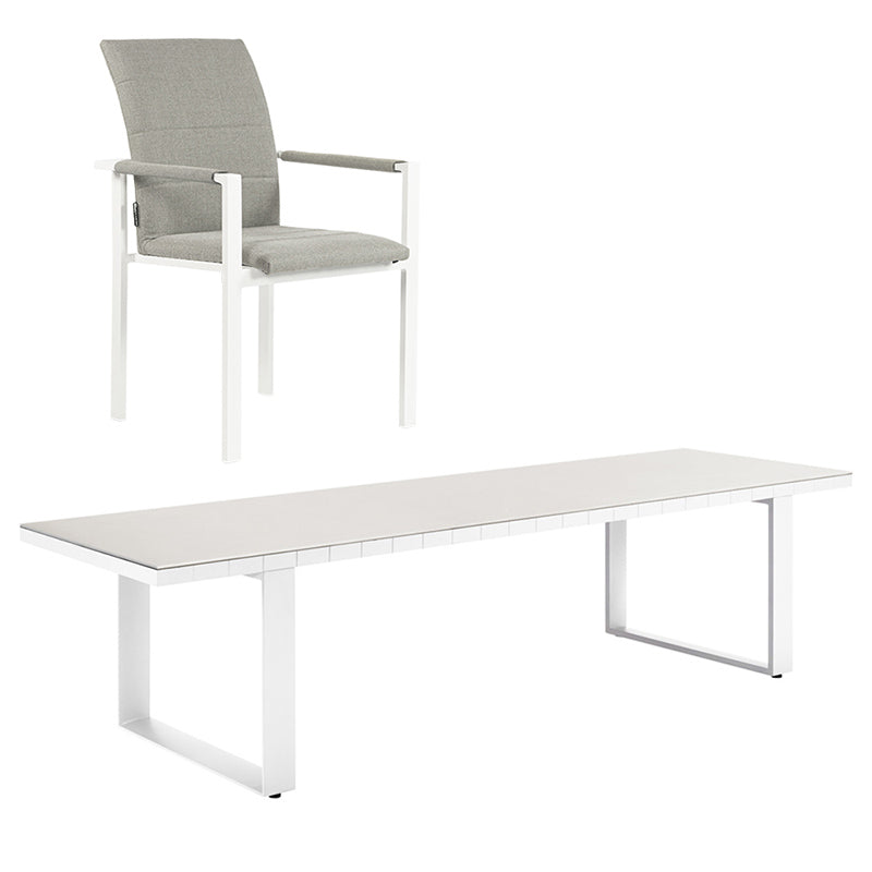 Arabian & Cambusa 8 Seater Dining Set - 310cm Table