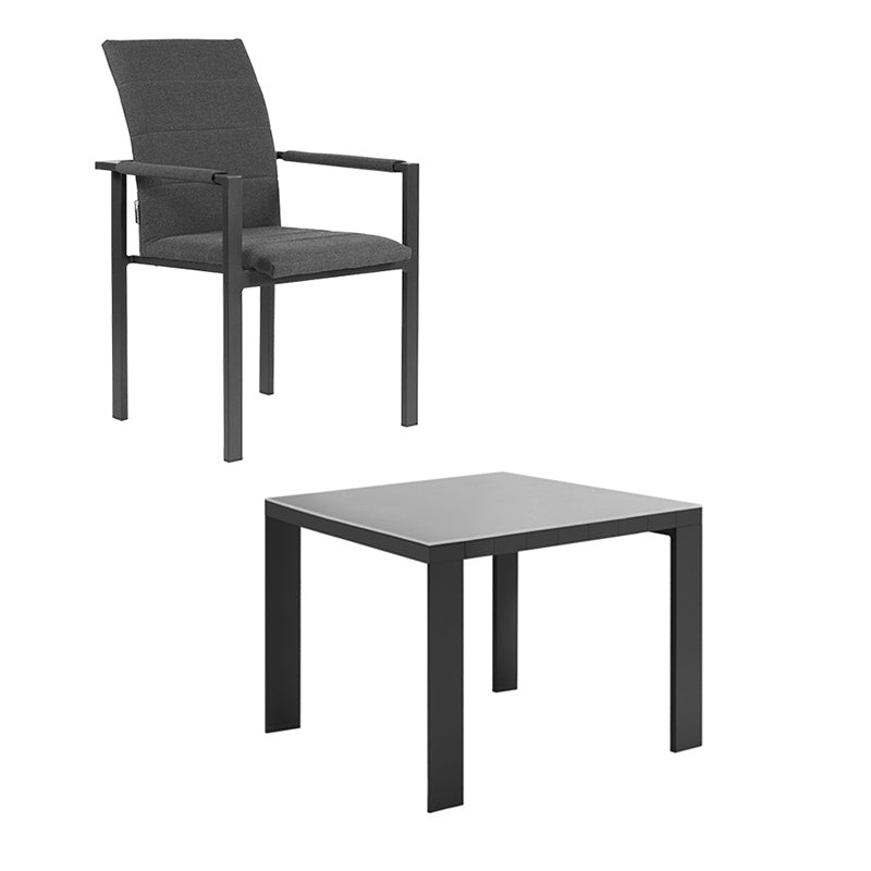 Arabian & Cambusa 4 Seater Dining Set - 100cm Table