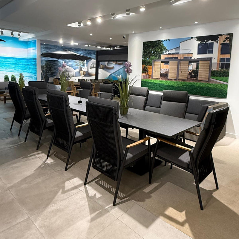 Gravity & Phoenix 10 Seater Dining Set - 2 x 200cm Table