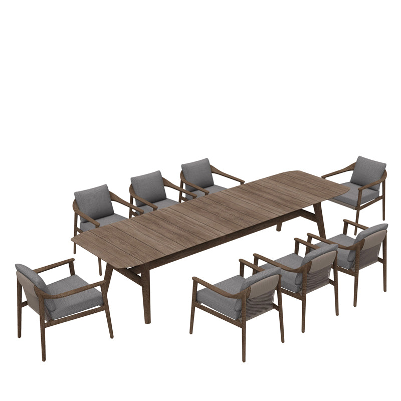 Leo 8 Seat Dining Set - 340cm Table