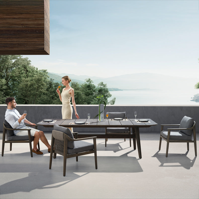 Leo 6 Seat Dining Set - 260cm Table