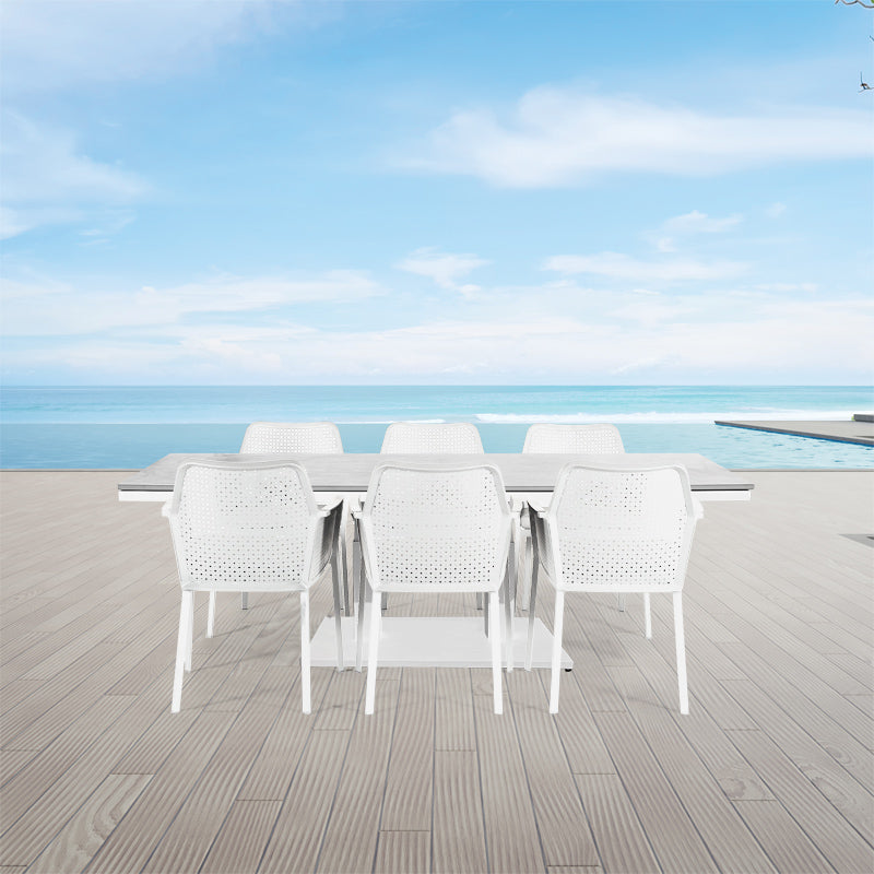 Matrix & Phoenix 6 Seater Dining Set - 200cm Table