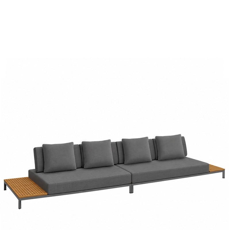 Motion 4 Seater Sofa Set - Charcoal