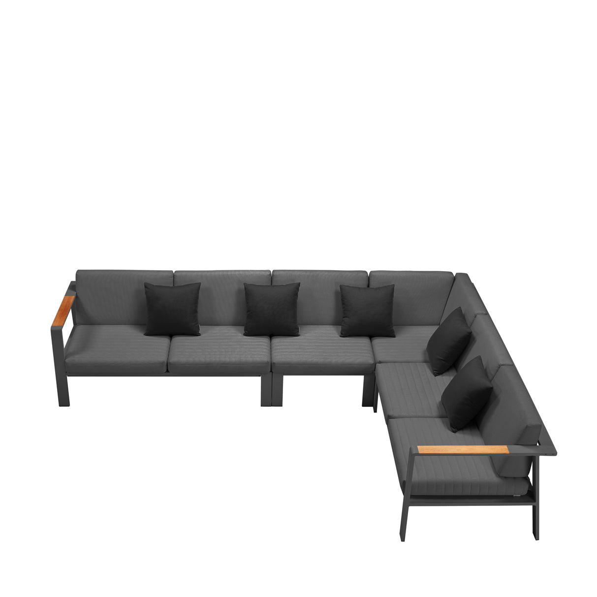 Nofi 6 Seater Corner Sofa Set