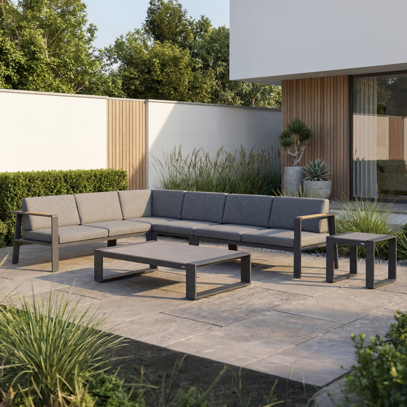Nofi 5 Seater Corner Sofa Set