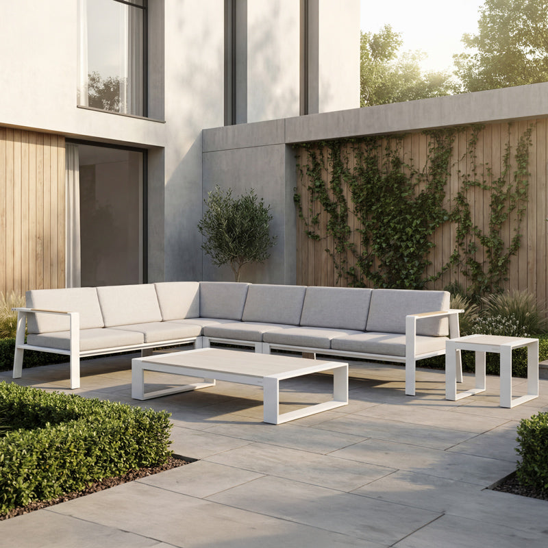 Nofi 6 Seater Corner Sofa Set
