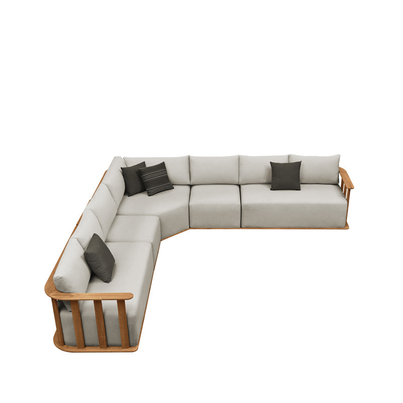 Pallisad 7 Seater Corner Sofa Set