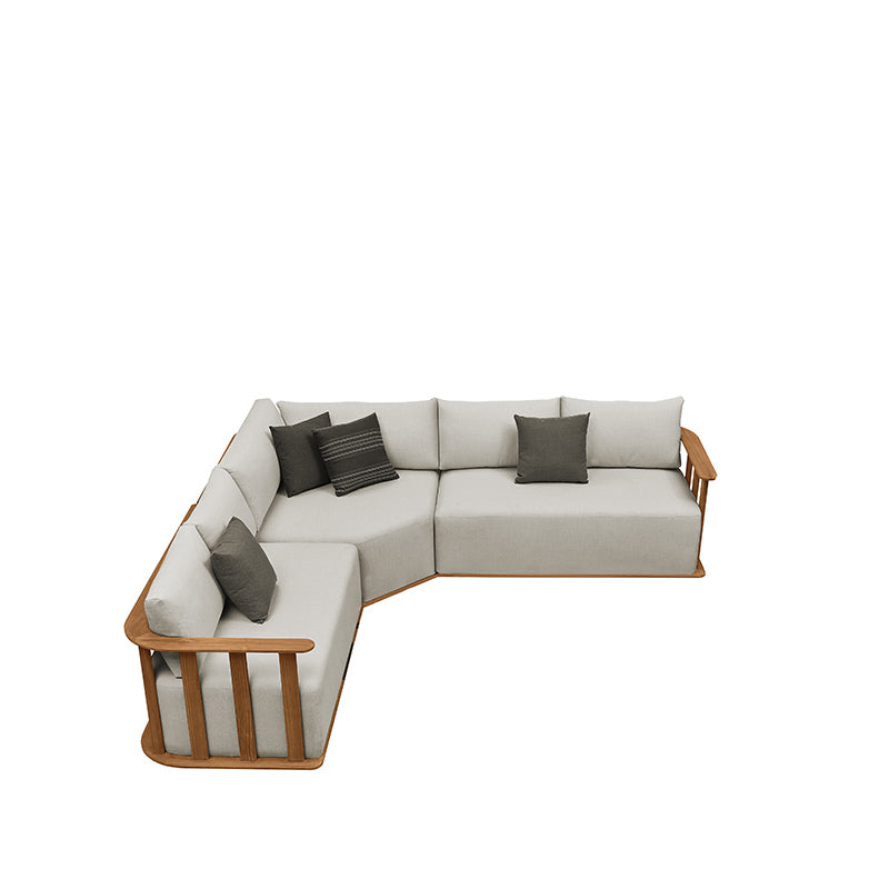 Pallisad 5 Seater Corner Sofa Set