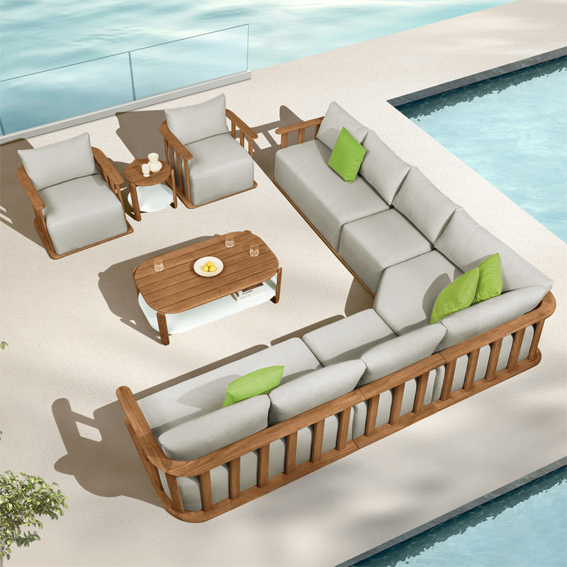 Pallisad 5 Seater Corner Sofa Set