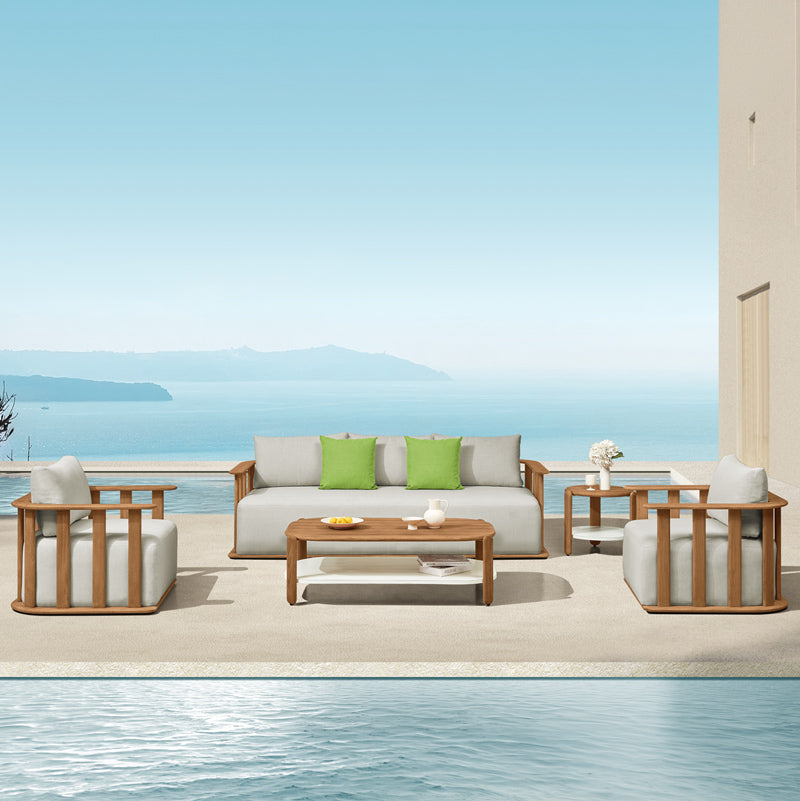 Pallisad 5 Seater Sofa Set