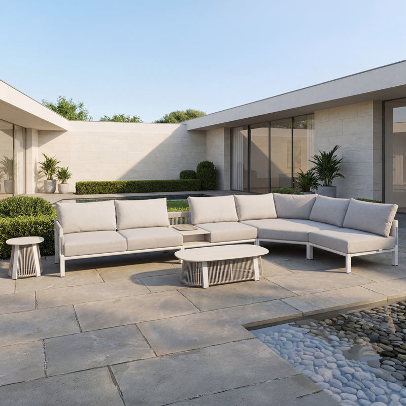 Paros Middle Sofa with Ice Bucket