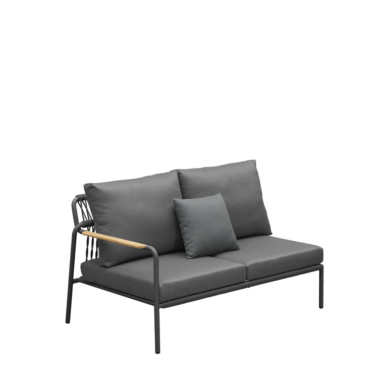 Patio 2 Seater Left End Sofa