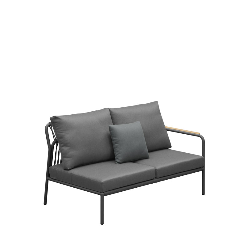 Patio 2 Seater Right End Sofa