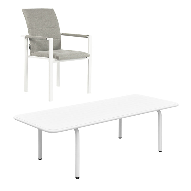 Arabian & Patio 6 Seater Dining Set - 200cm Table