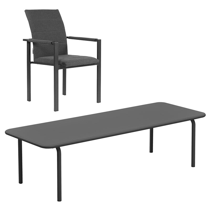 Arabian & Patio 8 Seater Dining Set - 280cm Table