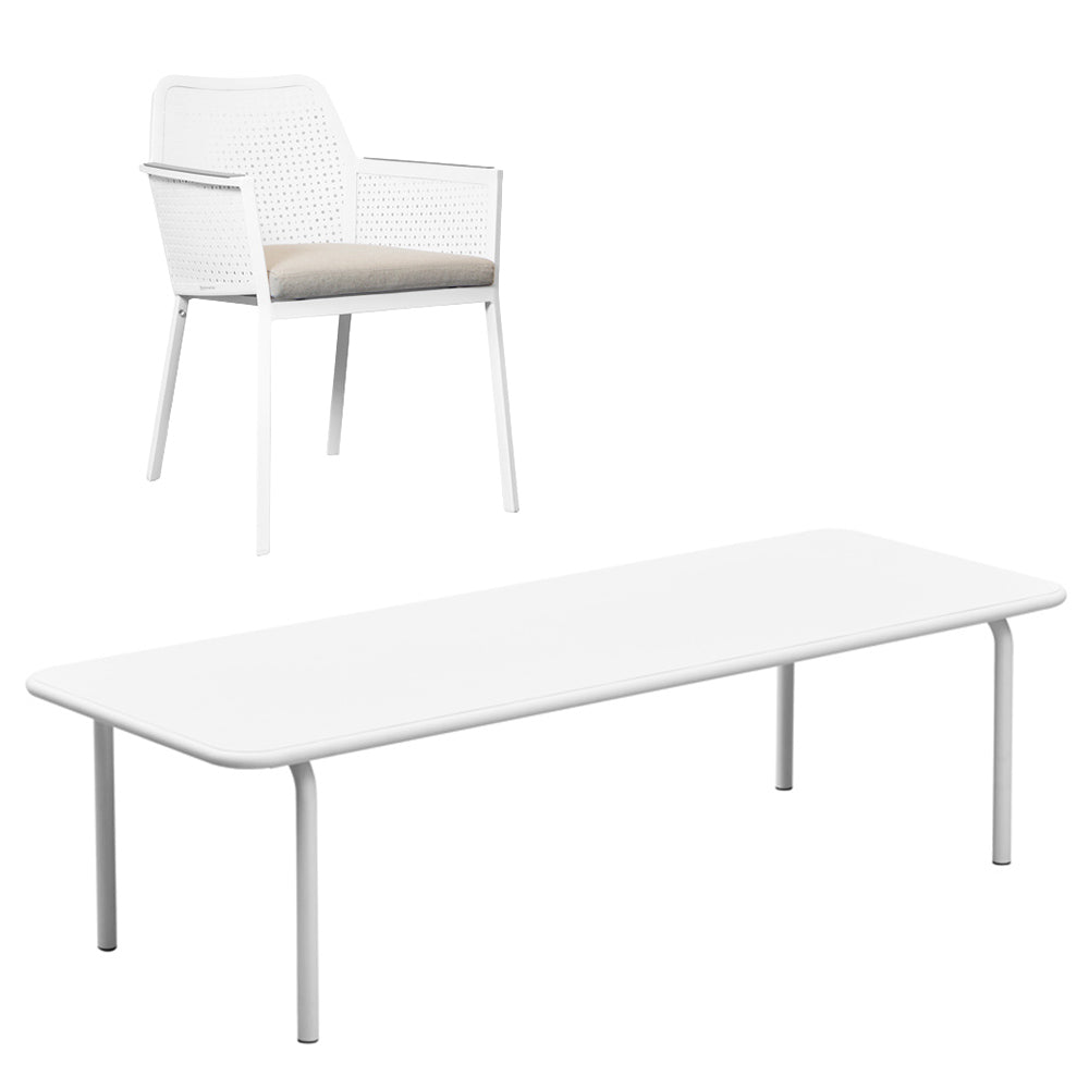 Matrix & Patio 8 Seater Dining Set - 280cm Table