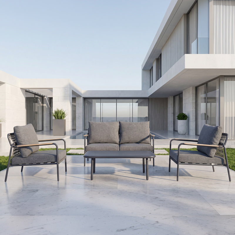 Patio 4 Seater Sofa Set