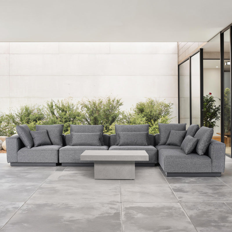 Royal 5 Seater Corner Sofa Set