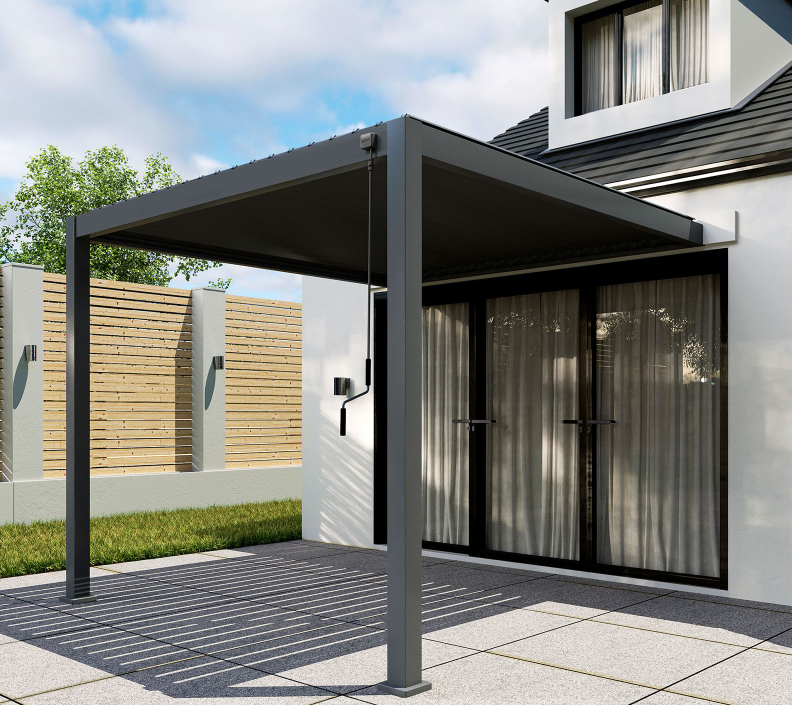 Summit Wall Mounted Pergola - 3.6m x 3.0m